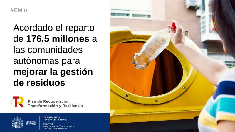 El Gobierno destina más de 6,5 millones de euros a Aragón para mejorar la gestión de residuos