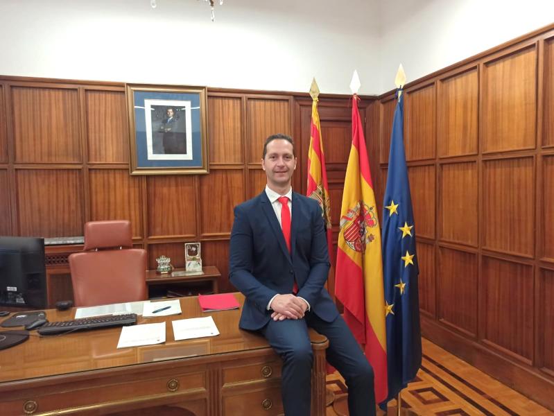 Enrique Gómez, nuevo subdelegado del Gobierno en Teruel