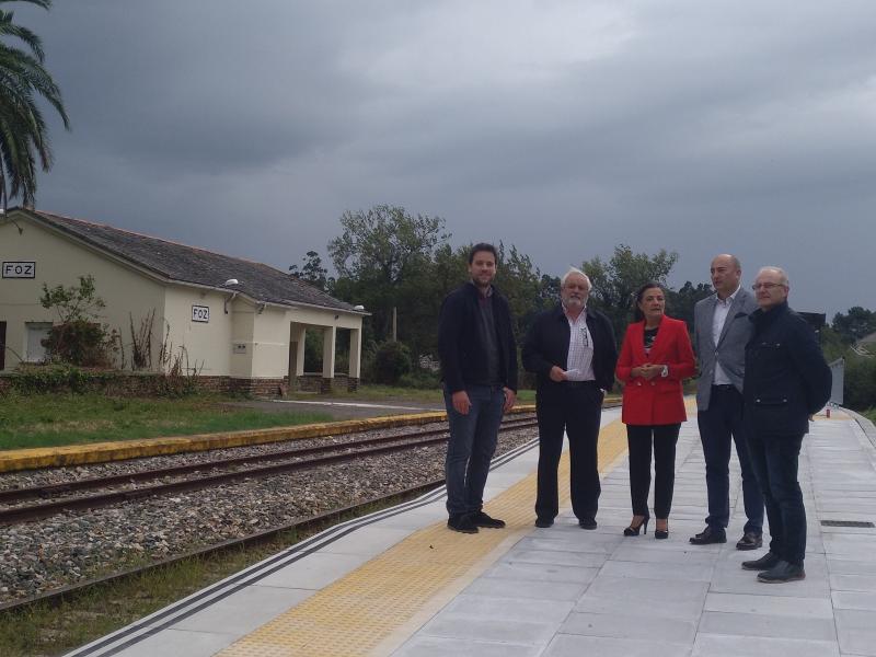Isabel Rodríguez celebra el “paso decisivo” que da el Goberno para mejorar las comunicaciones por ferrocarril en A Mariña