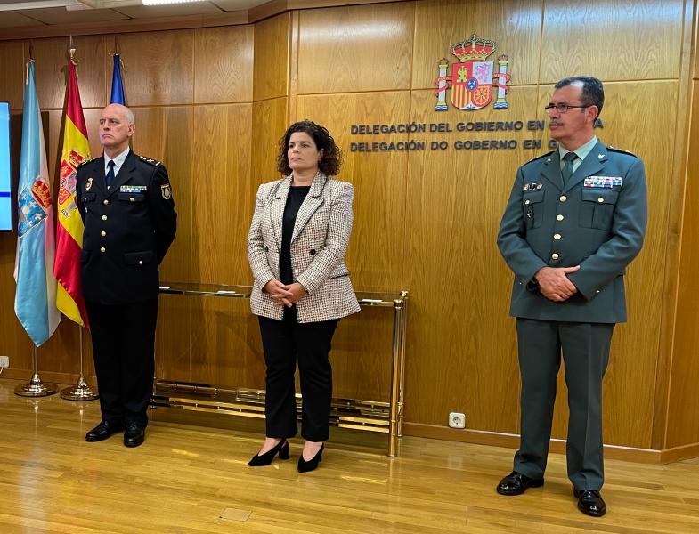 María Rivas anuncia la puesta en marcha de la Operación Verano 2022 que refuerza la seguridad en A Coruña con 109 efectivos