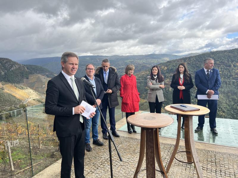 José Miñones remarca a aposta do Goberno pola transformación do sector turístico de Galicia con 48*M€ do Plan de Recuperación para financiar plans de turismo sustentable 