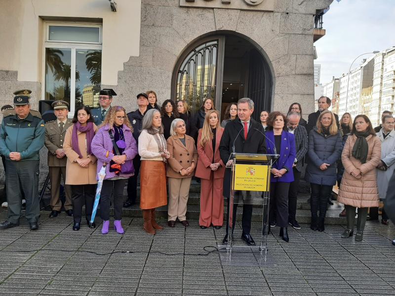 José Miñones destaca el “compromiso inquebrantable” del Gobierno por la igualdad plena y traslada su afecto y apoyo a las 4.200 gallegas protegidas por el sistema VioGén
