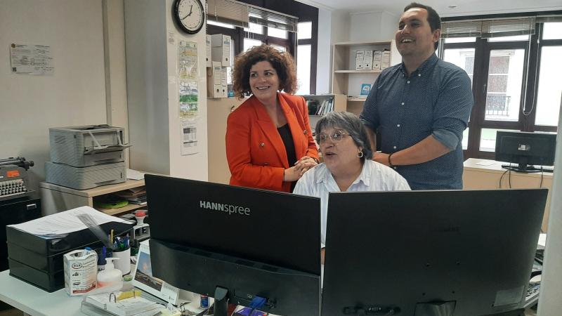 María Rivas pon en valor o novo impulso do Goberno para completar a conexión de banda larga *ultrarrápida na provincia 