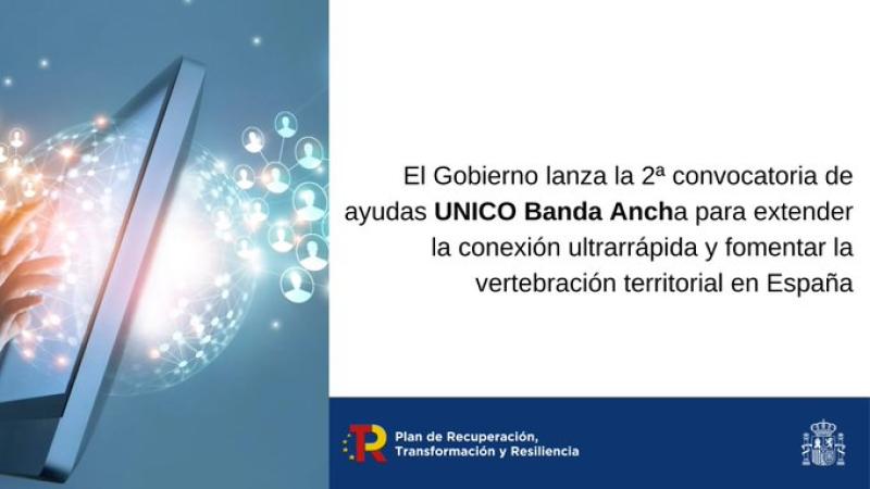 El Gobierno destina más de 3,6 millones de euros a la Comunidad de Madrid para extender la conexión ultrarrápida y fomentar la vertebración territorial