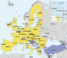 EU _ _ _ States members map