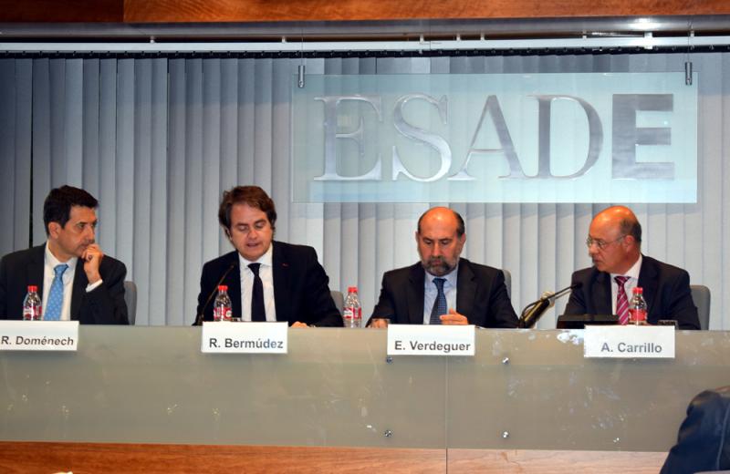 Bermúdez de Castro participa en el foro de ESADE sobre financiación autonómica