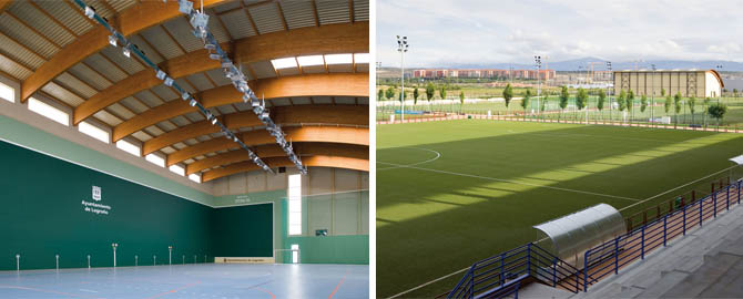 Plan E Logroño Polideportivo Municipal TinTín III